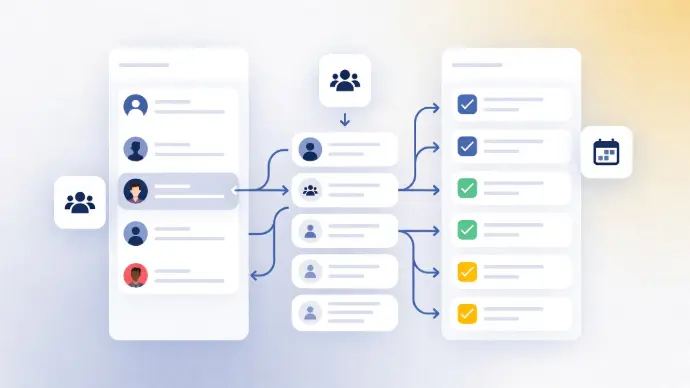 Teilnehmer-Zuweisung