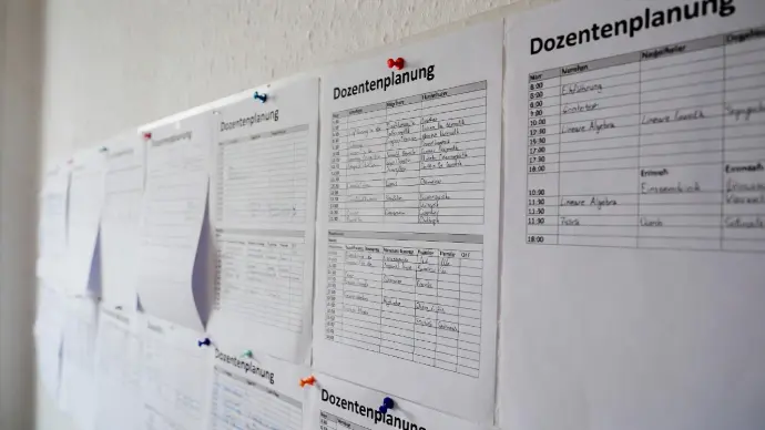 Dozentenplanung